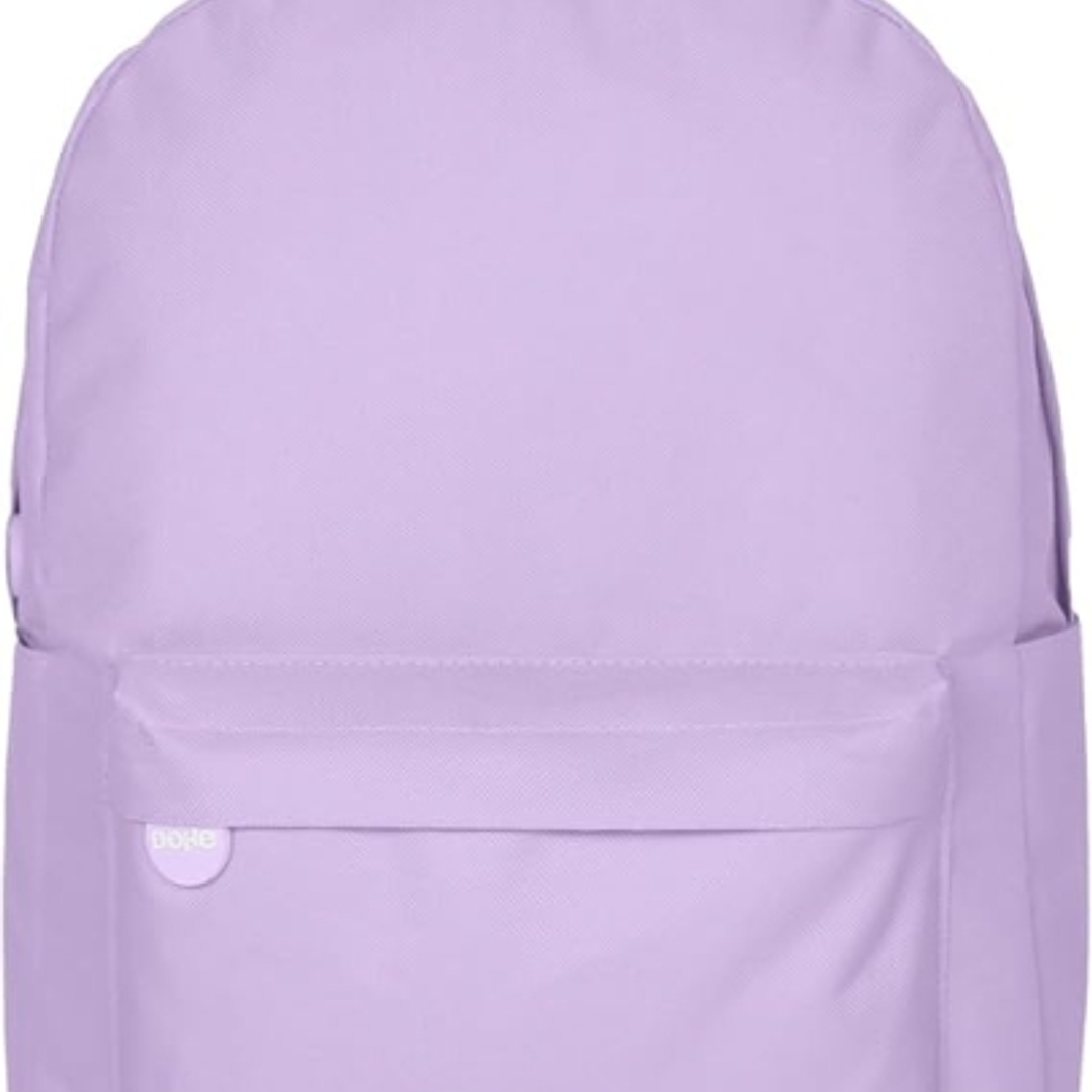 Dohe Daypack Serenity Mochila Escolar - Varios Compartimentos - Asa Superior - Tirantes Acolchados y Ajustables - Fabricada en Poliester - Color Morad 1