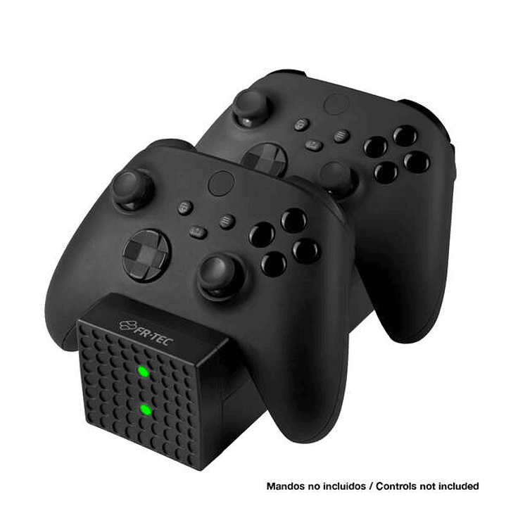 FR-TEC Estacion de Carga Dual Charging Station Compatible con Xbox Series X/S y Xbox One - Diseño Elegante - Funcionamiento Sencillo - Leds Indicadore 1