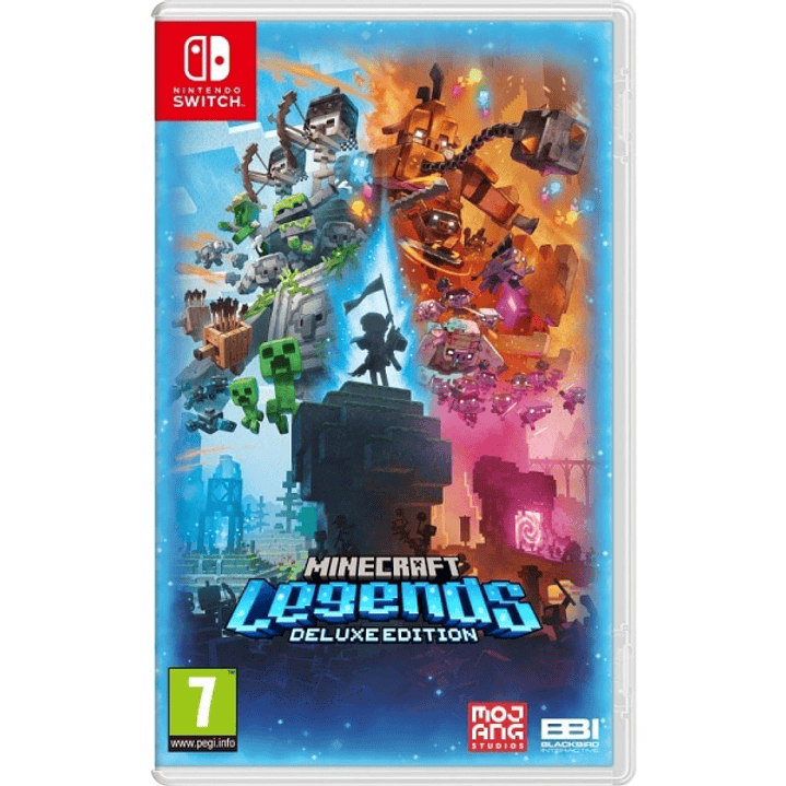 Nintendo Videojuego Minecraft Legends DLX para Consola Nintendo Switch - Genero Accion/Estrategia - PEGI 7 1
