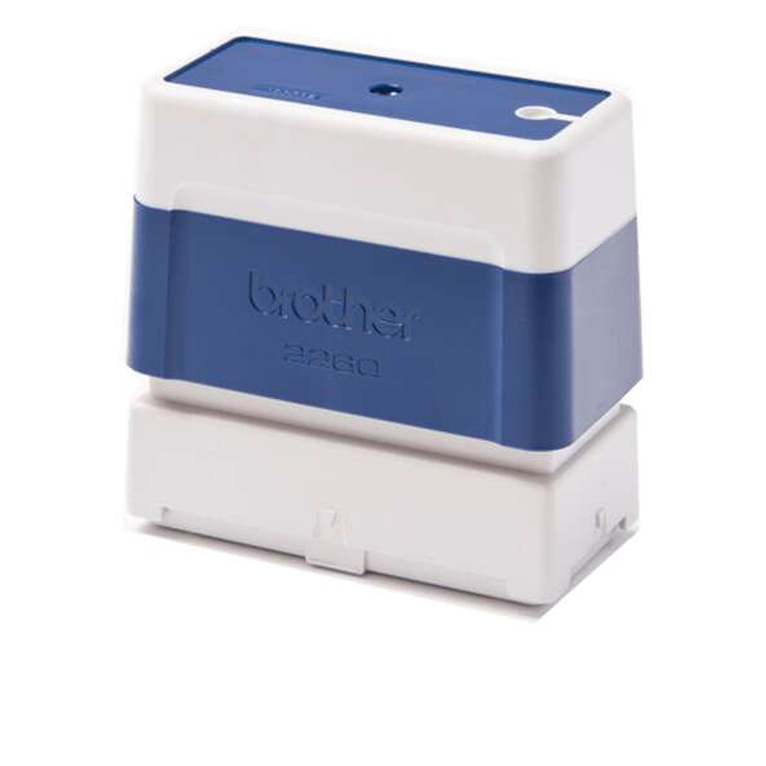 Brother PR2260E6P Pack de 6 Monturas de Sellos Originales - 22x60mm - Color Azul 1