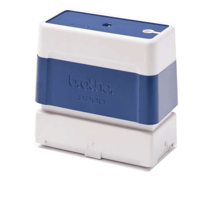 Brother PR2260E6P Pack de 6 Monturas de Sellos Originales - 22x60mm - Color Azul 1