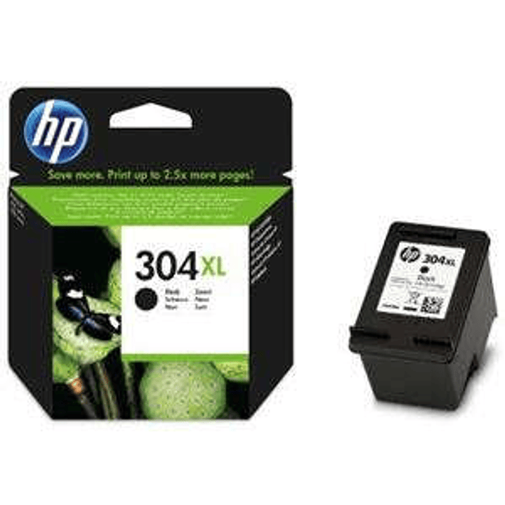 HP 304XL Negro Cartucho de Tinta Original - N9K08AE 1