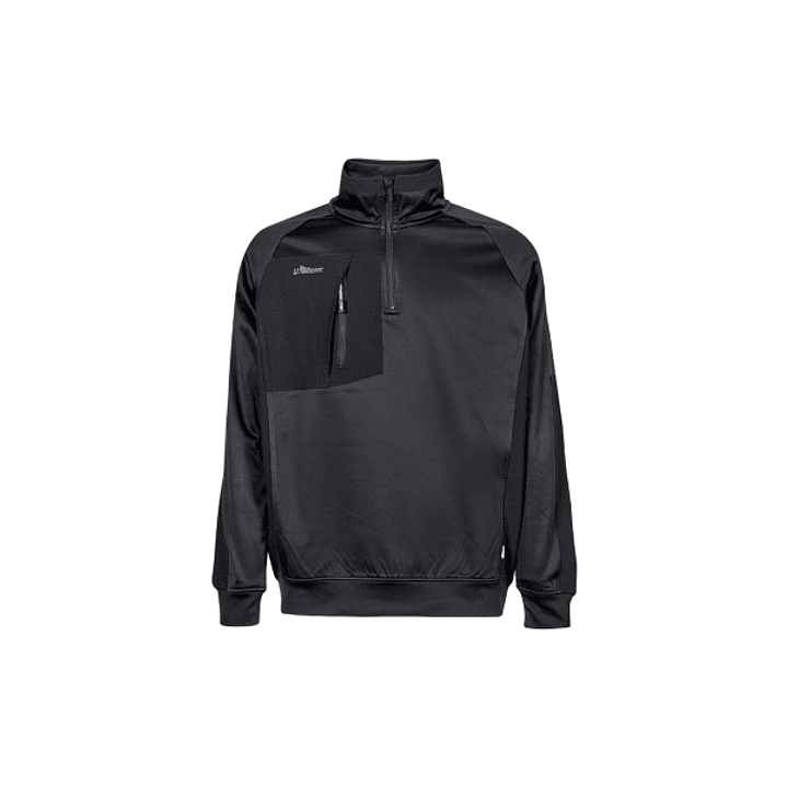 Upower Leeds Sudadera Polar - Talla 3XL - Peso Ligero - Color Negro Carbon 1