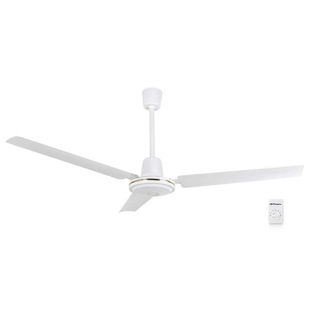 Orbegozo CF 86140 Ventilador de Techo Elegante y Funcional - Interruptor de Pared - 5 Velocidades - Potencia 70W - 140cm de Diametro - Blanco 1