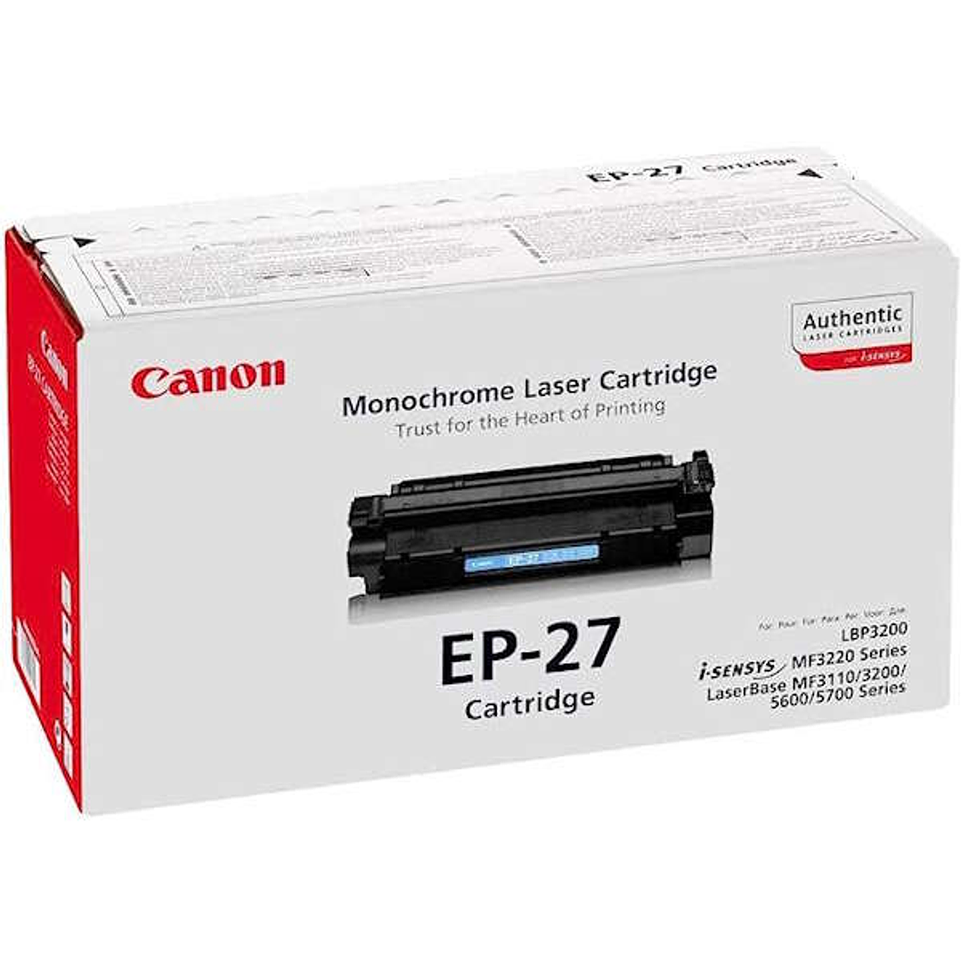 Canon EP-27 Negro Cartucho de Toner Original - 8489A002 1