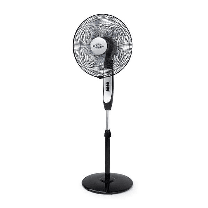 Orbegozo SF 0441 Ventilador de Pie Refrescante - Potente Caudal de Aire - Oscilacion Oval - Altura Regulable - 3 Velocidades - Silencioso - Facil Limp 1