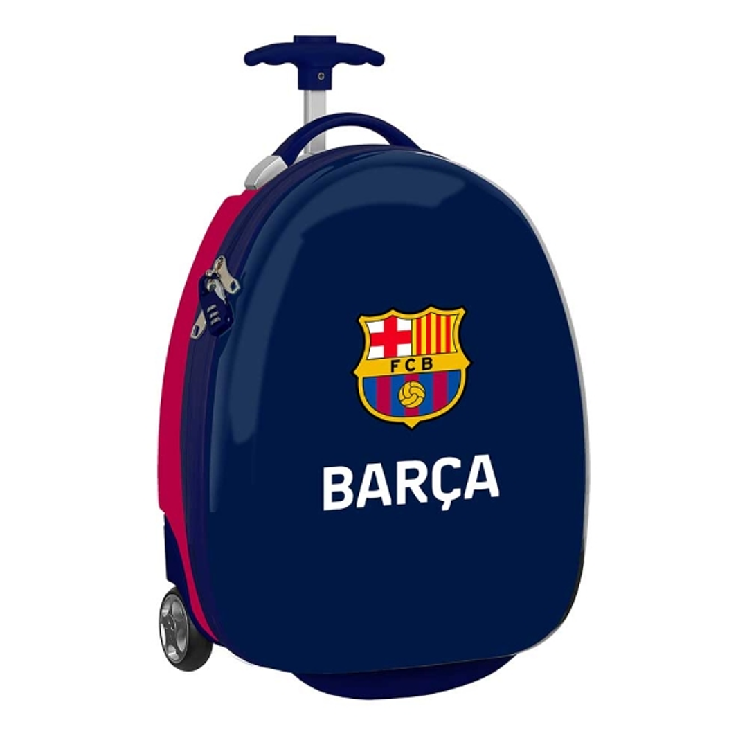 Safta F.C.Barcelona Maleta de 27.7L Trolley Infantil 16