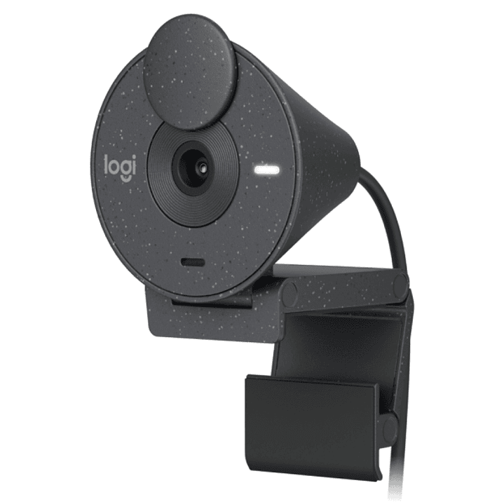 Logitech Brio 300 Webcam Full HD - 2 Megapixeles - Campo Visual 70º - Color Grafito 1