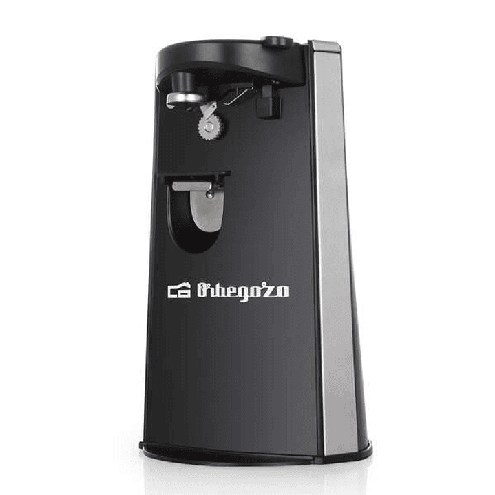 Orbegozo CU 6500 Abrelatas Electrico 3 en 1 - Practico y Funcional - Cuchilla de Acero Inoxidable - Potencia 60W - Facil Limpieza - Diseño Atractivo 1
