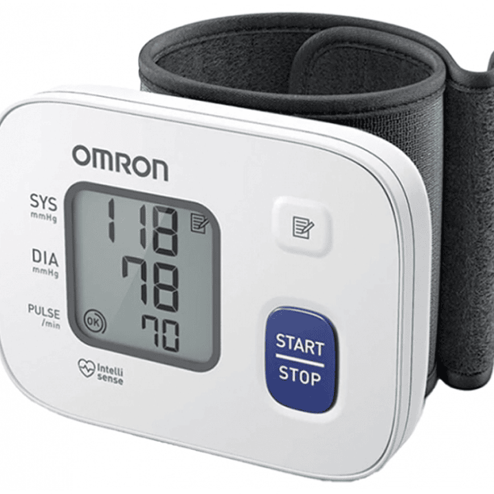 Omron RS2 Tensiometro de Muñeca - Deteccion Latido Arritmico - Intellisense - Deteccion Hipertension - Memoria 30 Lecturas - Color Blanco 1