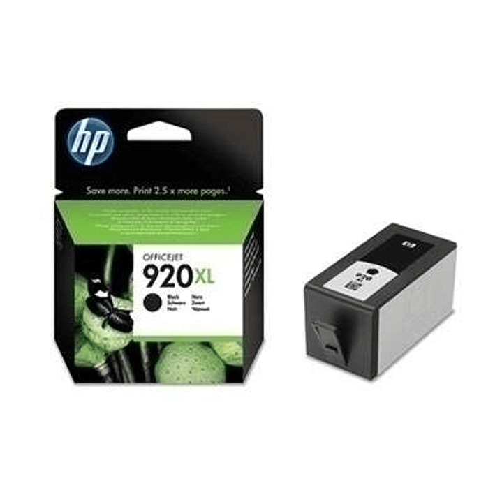 HP 920XL Negro Cartucho de Tinta Original - CD975AE 1