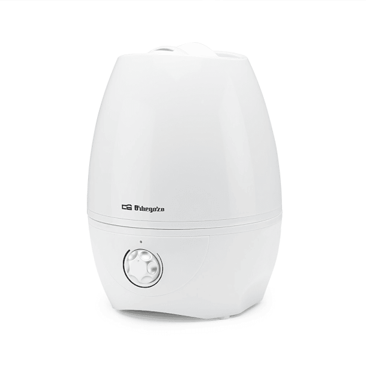 Orbegozo HU 2055 Humidificador 350mL/h - Potencia 30W - Deposito de 5L - Purifica y Neutraliza Malos Olores - Ajustable 360° - Caudal Regulable - Apag 1