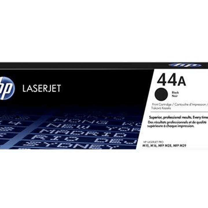 HP CF244A Negro Cartucho de Toner Original - 44A 1