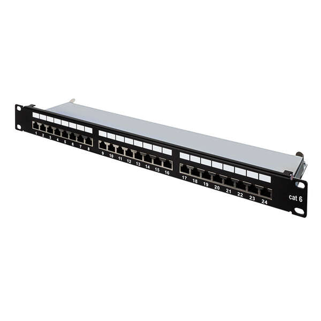 Aiten Data Patch Panel 24 Ptos FTP CAT6 IDC 1