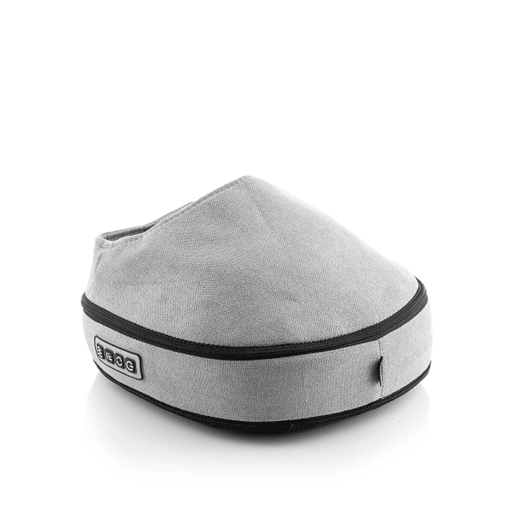 Innovagoods Futsa Masajeador Shiatsu Termico 2 en 1 - 24W - 3 Velocidades - Cable 120cm - Cabezales Rotativos - Apagado Automatico - Funcion Calor - 3 1