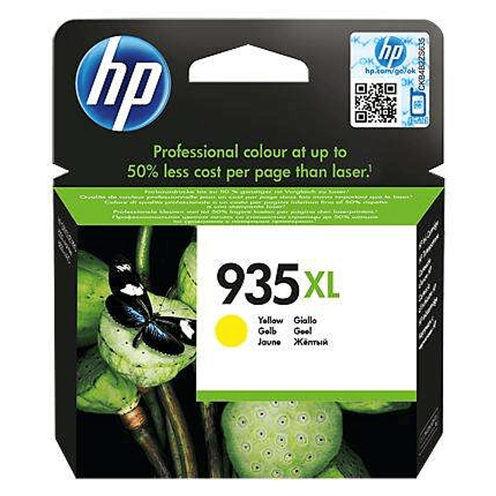 HP 935XL Amarillo Cartucho de Tinta Original - C2P26AE 1