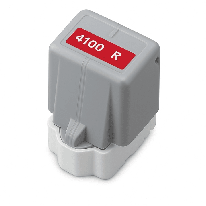 Canon PFI4100 Rojo Cartucho de Tinta Pigmentada Generico - Reemplaza PFI4100R/6785C001 1