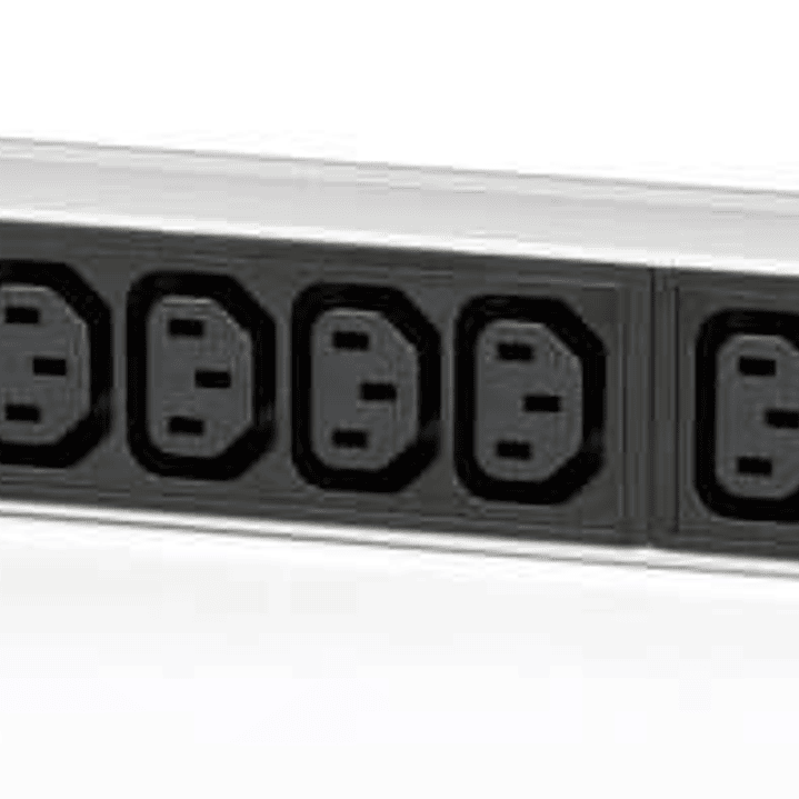 Salicru Regleta SPS PDU Unidad de Distribucion de Energia - 12 Tomas IEC C13 - Color Negro 1