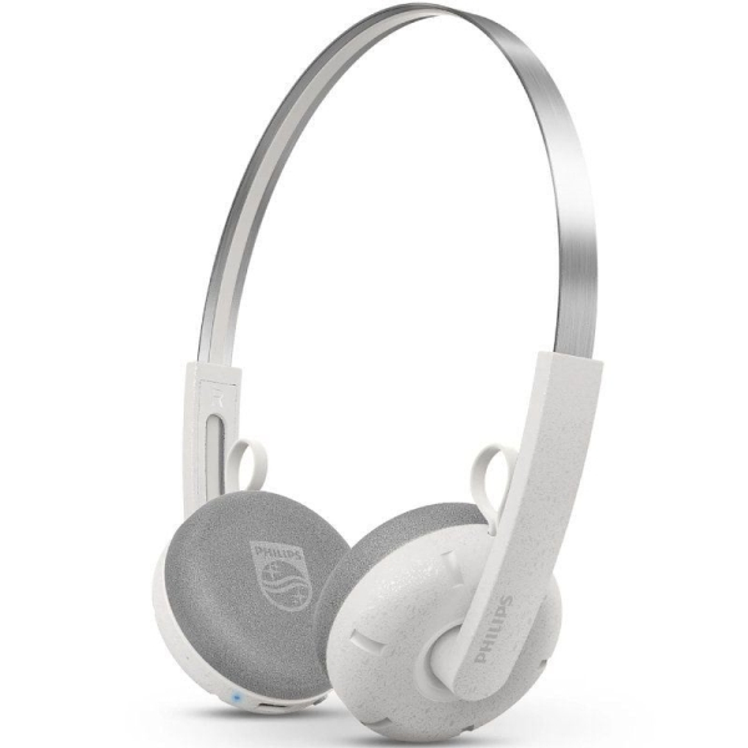 Philips Auriculares Supraaurales Inalambricos - Bluetooth 5.4 - Autonomia hasta 26h - Alcance 10m - Conector USB-C - Altavoz de 40mm - Color Blanco 1
