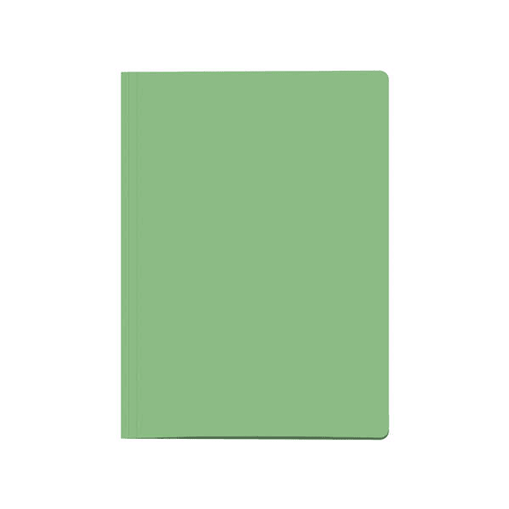 Dohe Pack de 50 Subcarpetas de Cartulina - Tamaño Folio - Ranura para Fastener - Color Verde Claro 1