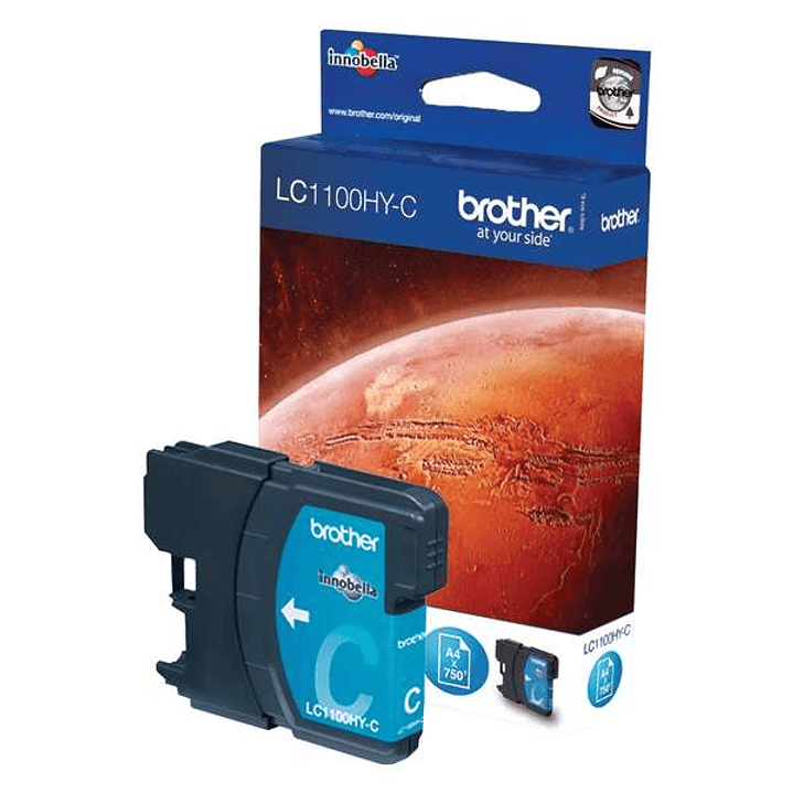 Brother LC1100XL Cyan Cartucho de Tinta Original - LC1100HYC 1