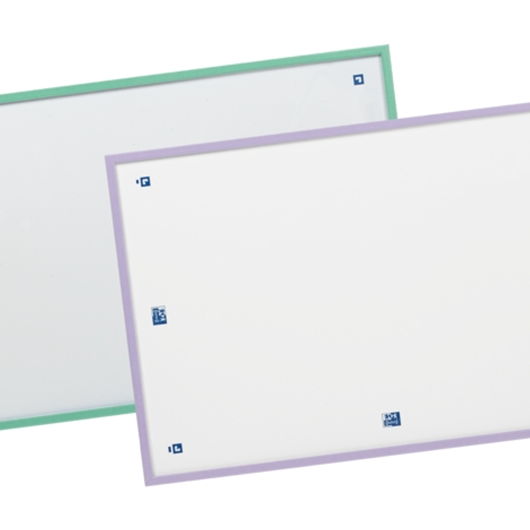 Oxford Pizarra A3 Pastel - Incluye Boligrafo y Borrador - Ideal para Tomar Notas y Organizar Ideas 1