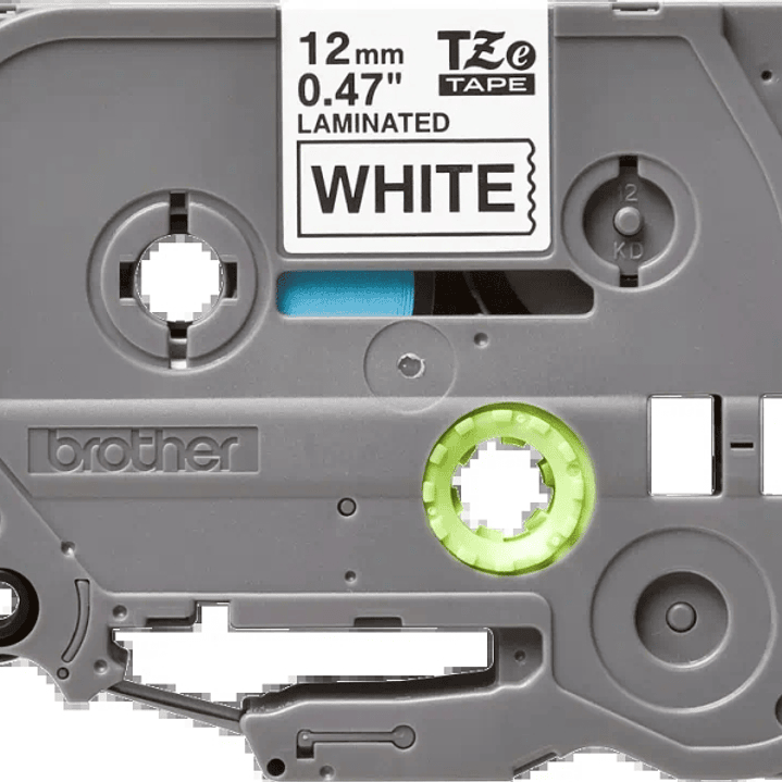 Brother TZe231 Cinta Laminada Original de Etiquetas - Texto negro sobre fondo blanco - Ancho 12mm x 8 metros 1