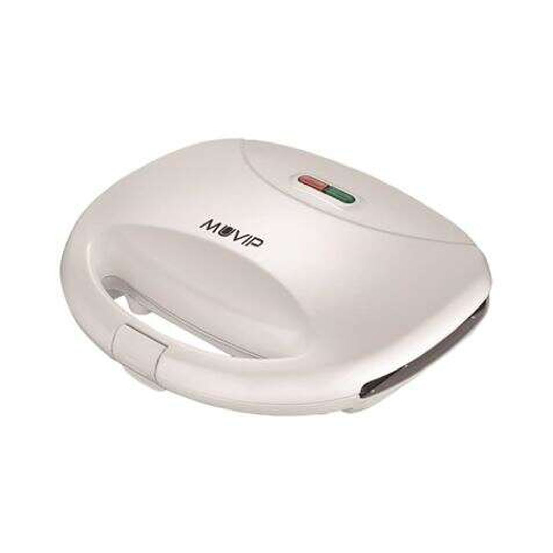 Muvip Sandwichera 750W - 2 Sandwiches - Placas con Corte en el Medio - Facil Limpieza 1