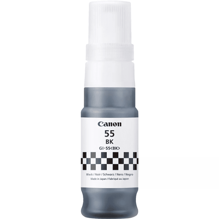 Canon GI55 Negro Botella de Tinta Original - GI55BK/6292C001 1