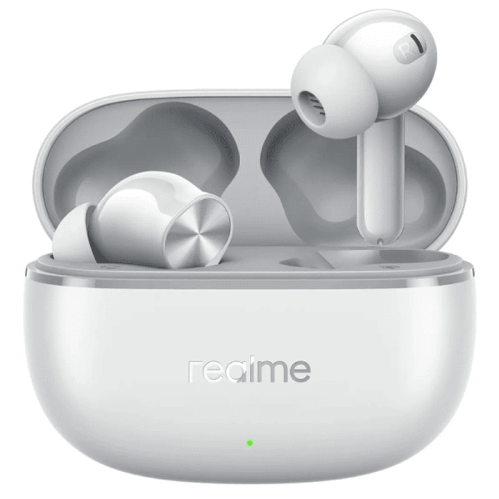 Realme Buds T200 Lite Auriculares True Wireless - Bluetooth 5.4 - 4 Microfonos - 7 Horas Autonomia - Color Gris 1