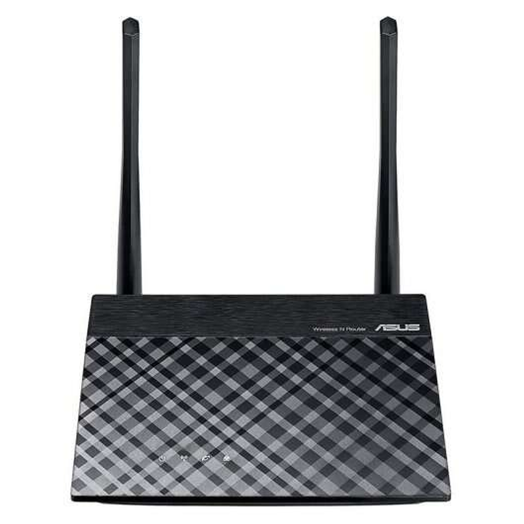 Asus RT-N12E Router Inalambrico WiFi N300 - 2 Antenas Externas - 4 Puerto RJ45 LAN, 1 Puerto RJ45 WAN - MIMO 1
