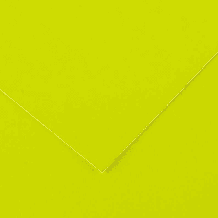 Canson Guarro Pack de 25 Cartulinas Iris de 185g - 50x65cm - Color Amarillo Fluo 1