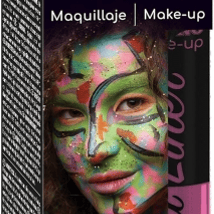 Alpino Make-up Liquid Liner Pack con 4 Botes de Maquillaje Liquido con Aplicador - Se Lava con Agua - Testado Dermatologicamente - Color Rosa 1