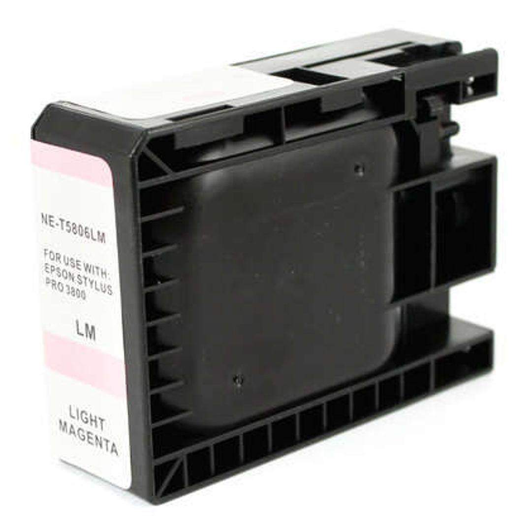 Epson T5806 Magenta Light Cartucho de Tinta Pigmentada Generico - Reemplaza C13T580600 1