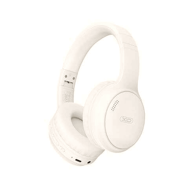XO Auriculares Bluetooth 5.3 ANC - Altavoz 40mm - Bateria 1000Mah - hasta 115 Horas de Musica - Reduccion de Ruido - Color Blanco 1