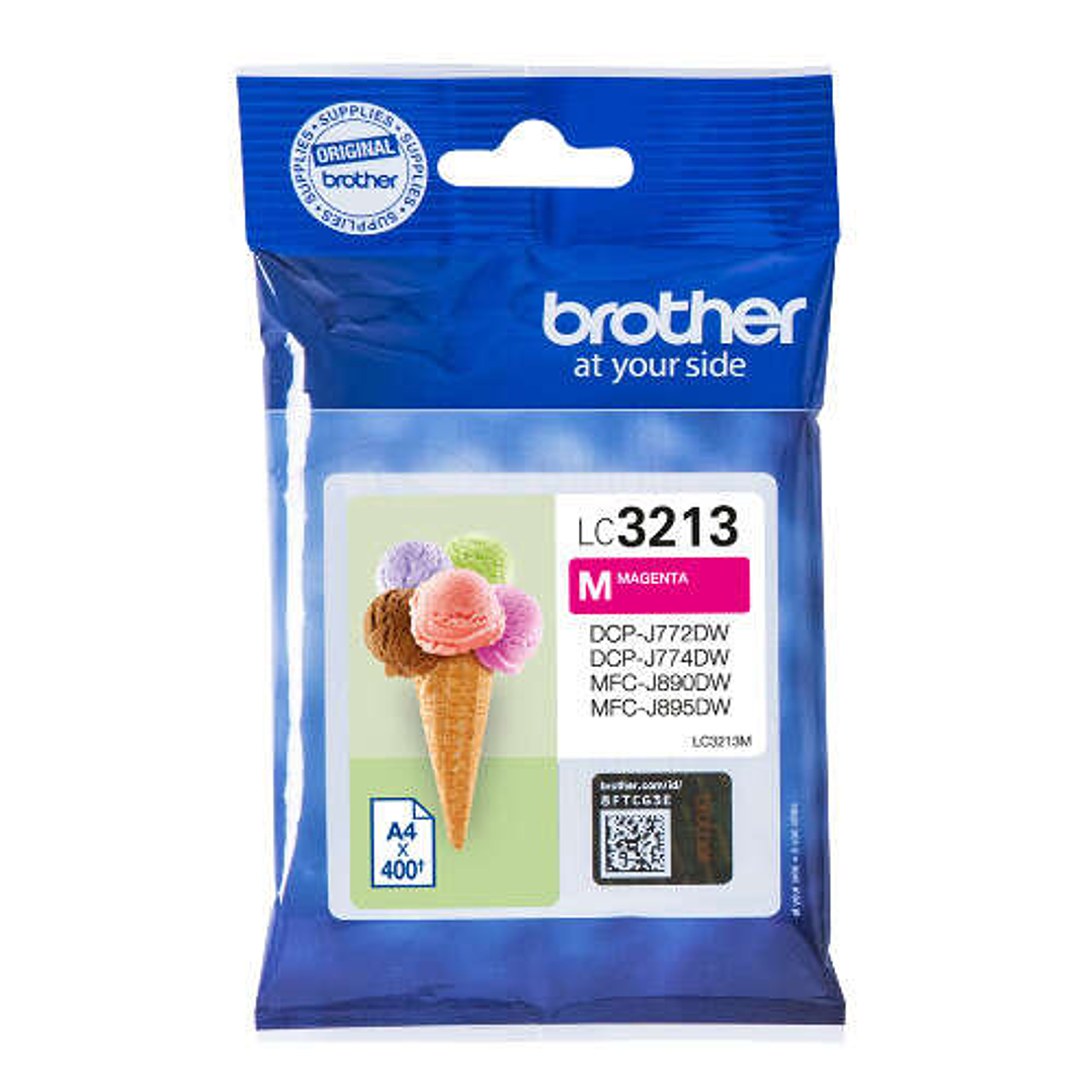 Brother LC3213 Magenta Cartucho de Tinta Original - LC3213M 1