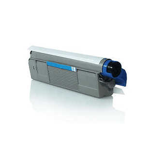 OKI C612 Cyan Cartucho de Toner Generico - Reemplaza 46507507