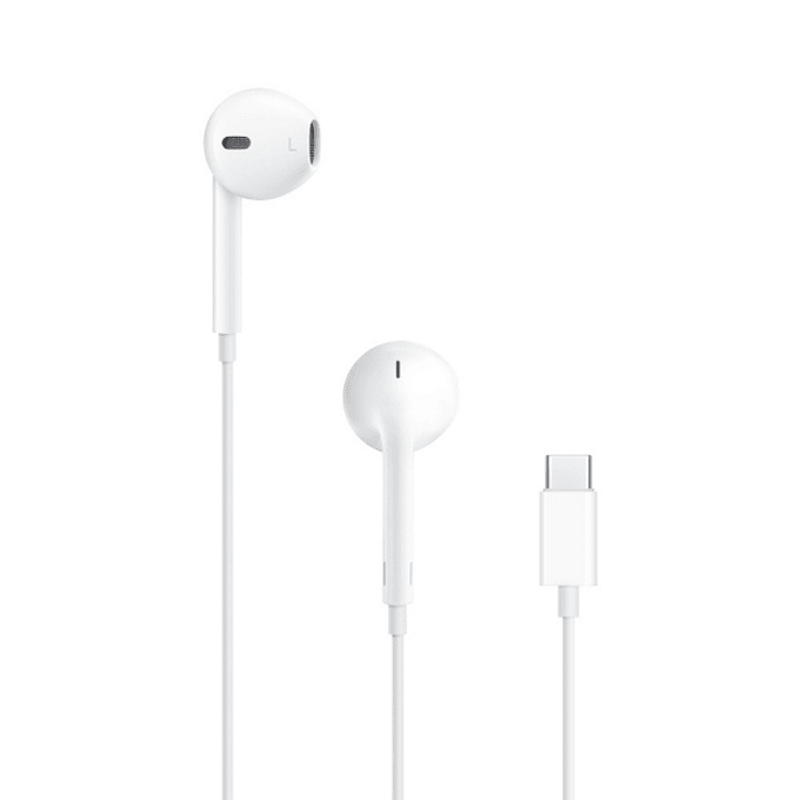 Apple EarPods Auriculares Binaurales USB-C - Microfono Integrado - Control de Volumen - Color Blanco 1