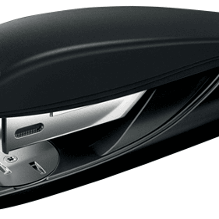 Petrus 210 Recycle Grapadora de Sobremesa - Grapa hasta 25 Hojas - 96% de Plastico Reciclado - Grapado Abierto, Cerrado y Clavado - Incluye 200 grapas 1