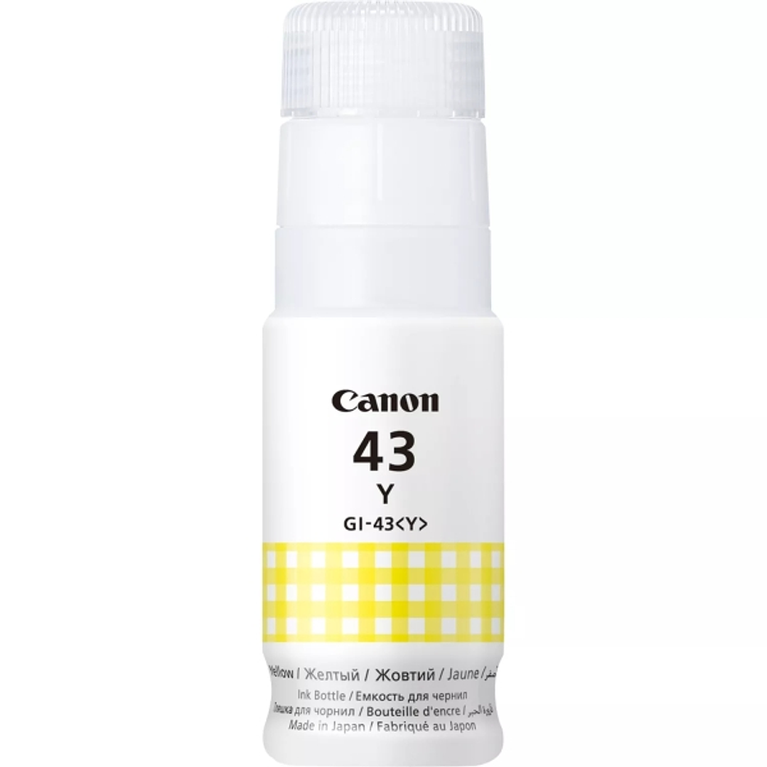 Canon GI43 Amarillo Botella de Tinta Original - GI43Y/4689C001 1