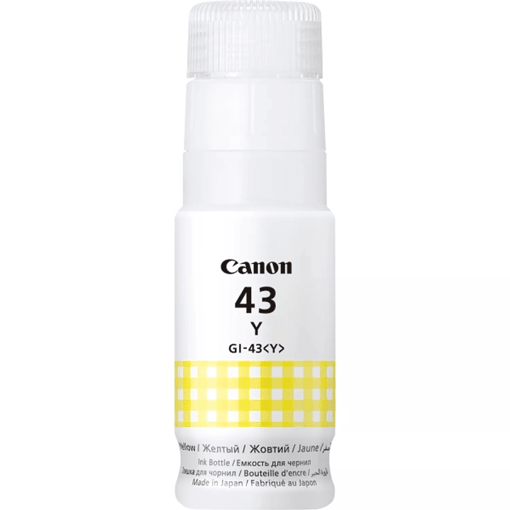 Canon GI43 Amarillo Botella de Tinta Original - GI43Y/4689C001 1
