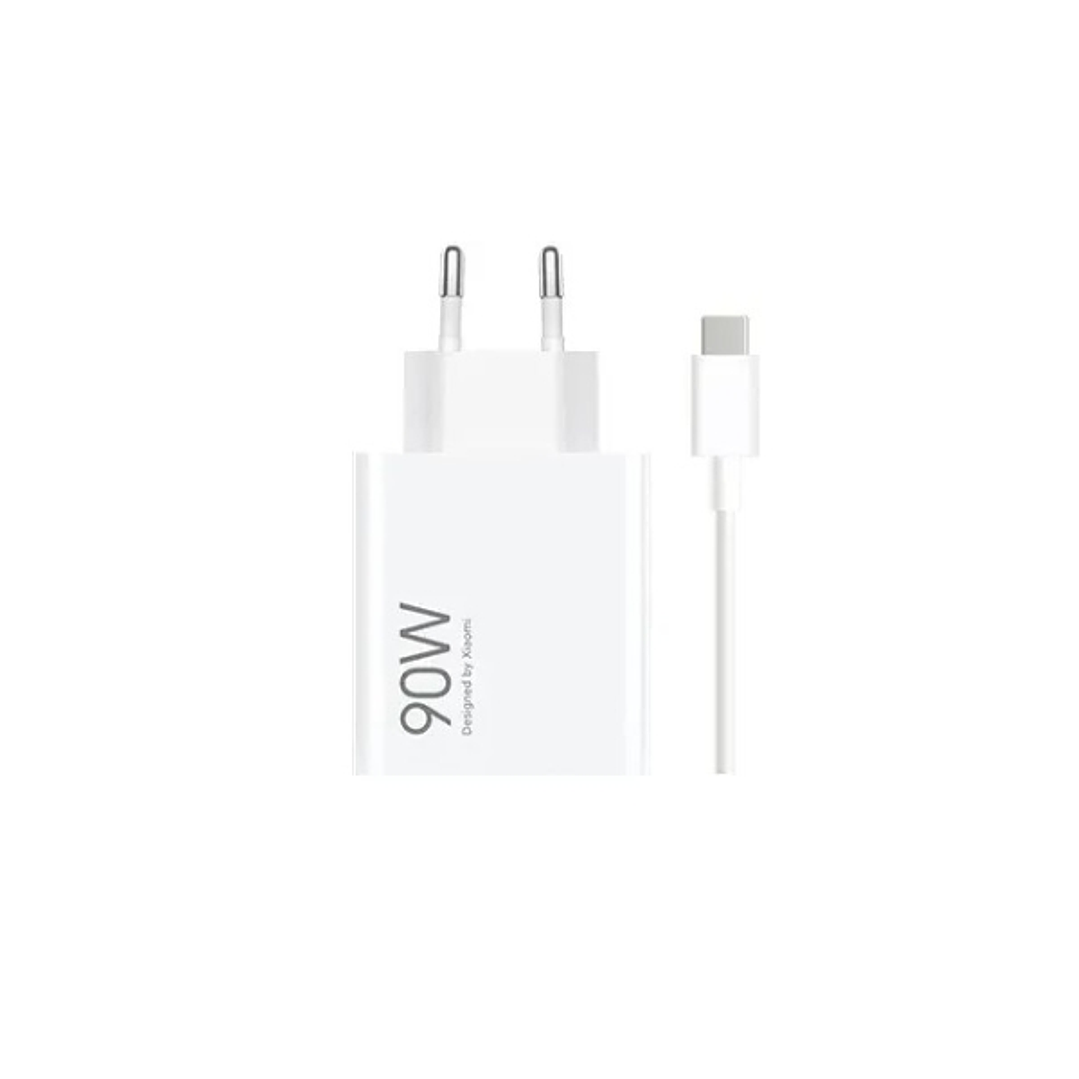 Xiaomi HyperCharge Cargador GaN Universal de Pared 90W - USB-A - Carga Rapida - Color Blanco 1