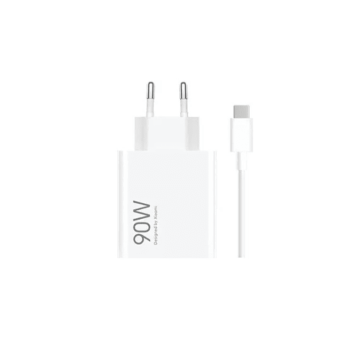 Xiaomi HyperCharge Cargador GaN Universal de Pared 90W - USB-A - Carga Rapida - Color Blanco 1