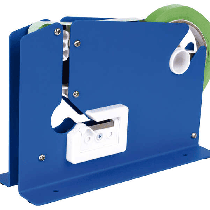 Apli Maquina Cierra Bolsas - Cinta de 12mm x 66m - Facil de Usar y Transportar - Ideal para Sellar Bolsas de Manera Rapida y Eficiente Azul 1