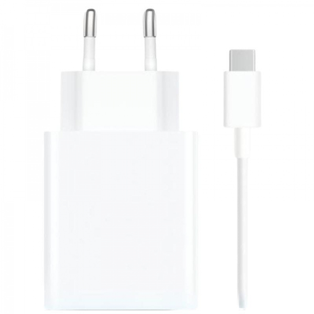 Xiaomi 120W HyperCharge Combo Cargador de Pared para Smartphone USB-A 120W + Cable - Identificacion Inteligente de Dispositivos - Color Blanco 1