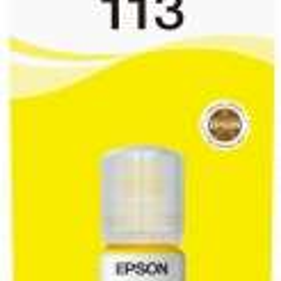 Epson 113 Amarillo Botella de Tinta Pigmentada Original - C13T06B440 1