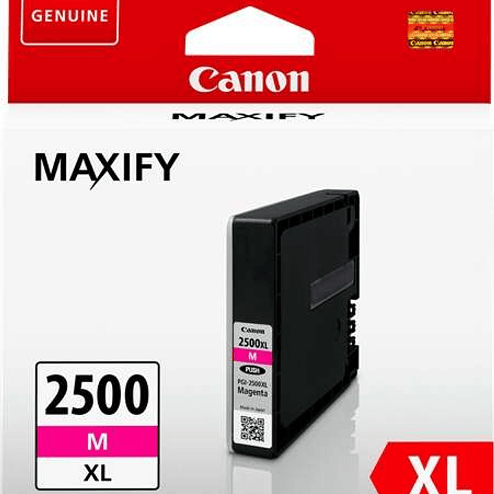Canon PGI2500XL Magenta Cartucho de Tinta Original - 9266B001 1