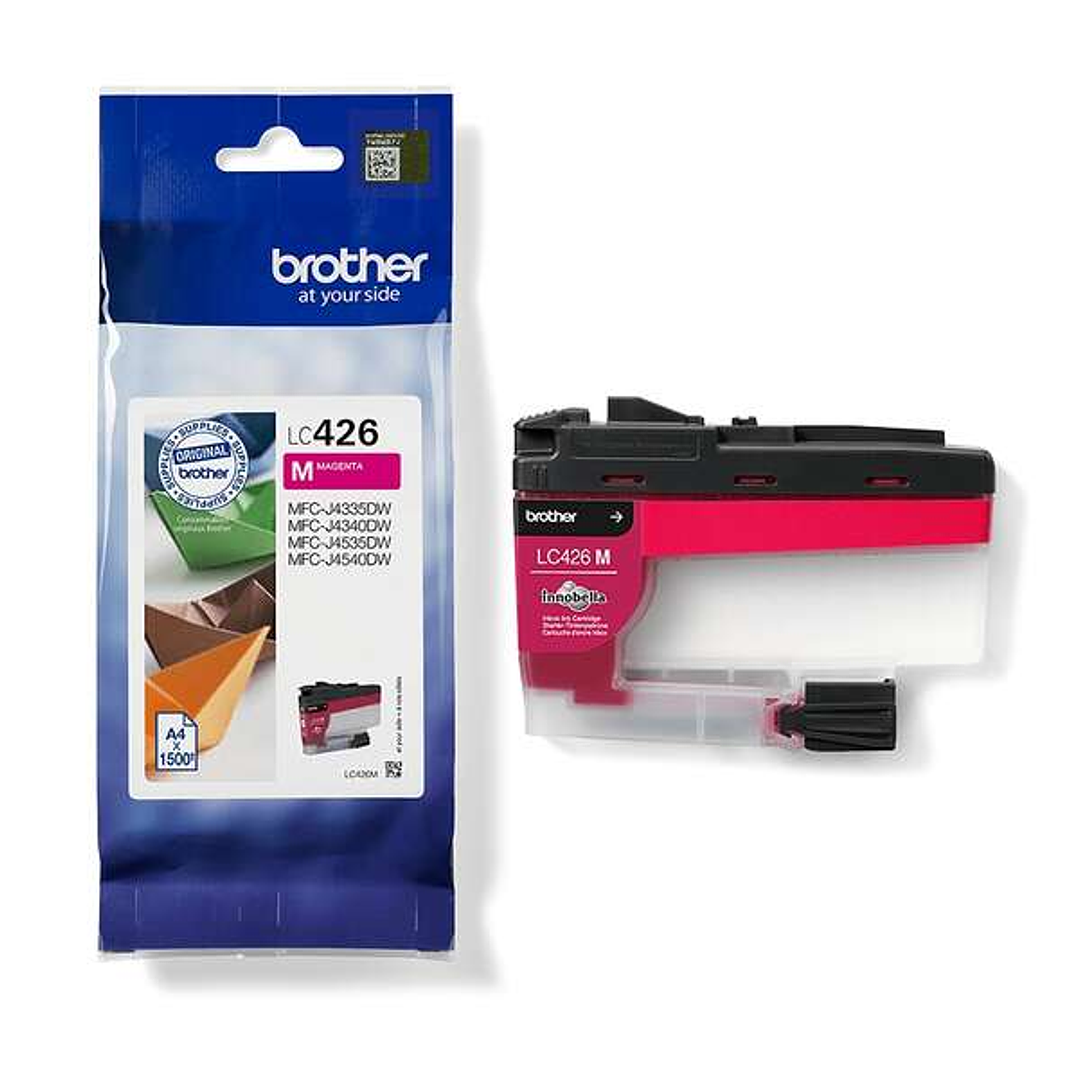 Brother LC426 Magenta Cartucho de Tinta Original - LC426M 1