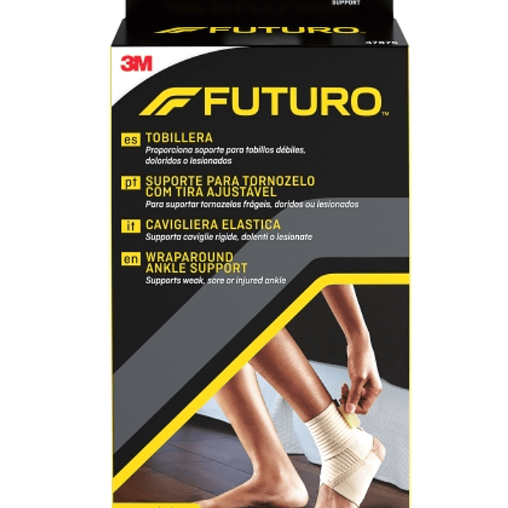 Futuro Tobillera - Talla M (20.3 - 22.9cm) - Transpirable - Color Beige 1