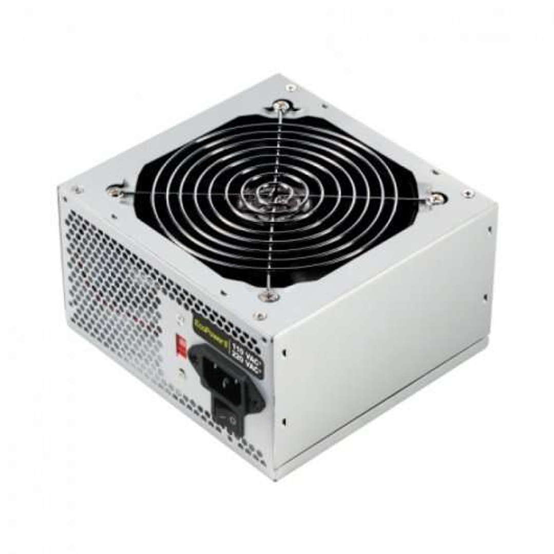Tooq Ecopower II Fuente de Alimentacion 500W ATX 1.3 12V - Ventilador Silencioso 120mm 1